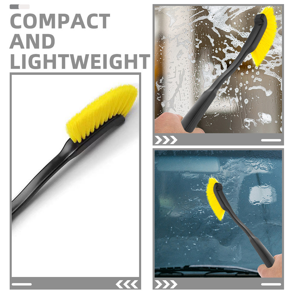 2 stuks autobandborstel met za - Dirt Brush Interior recensie en prijs